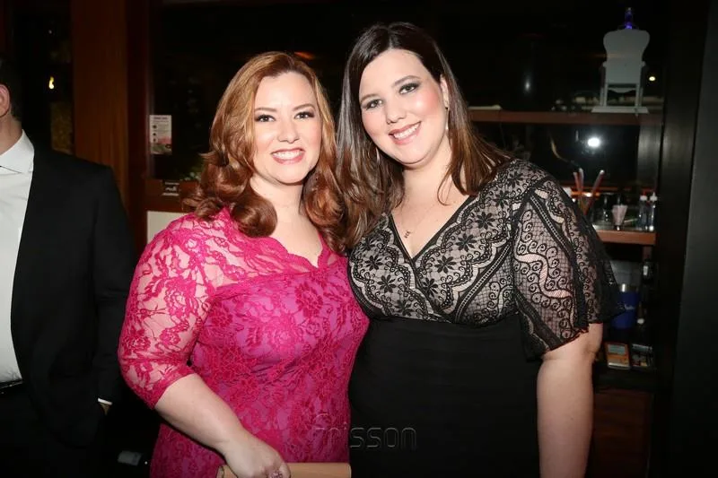 Aline Barroso e Lívia Pádua