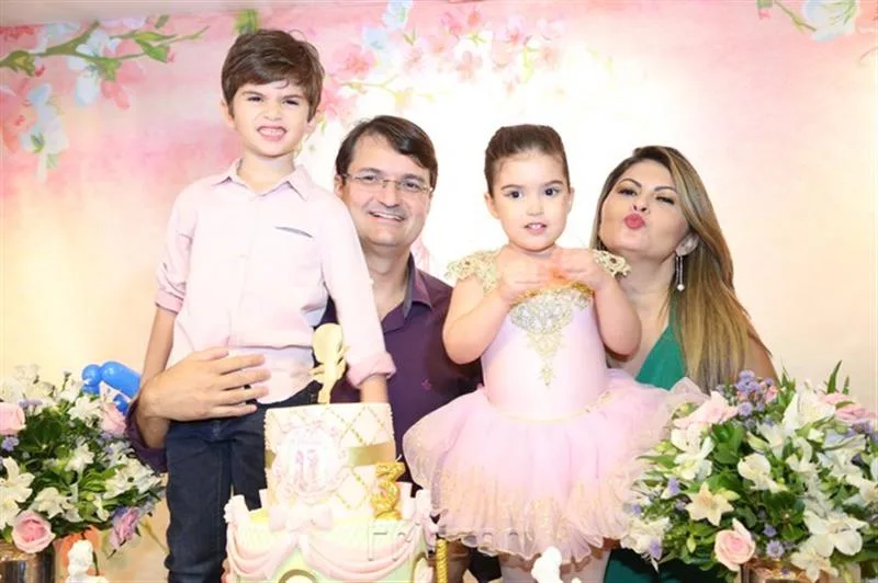 Arthur, Edilson, Michelinne e Leticia Pinheiro