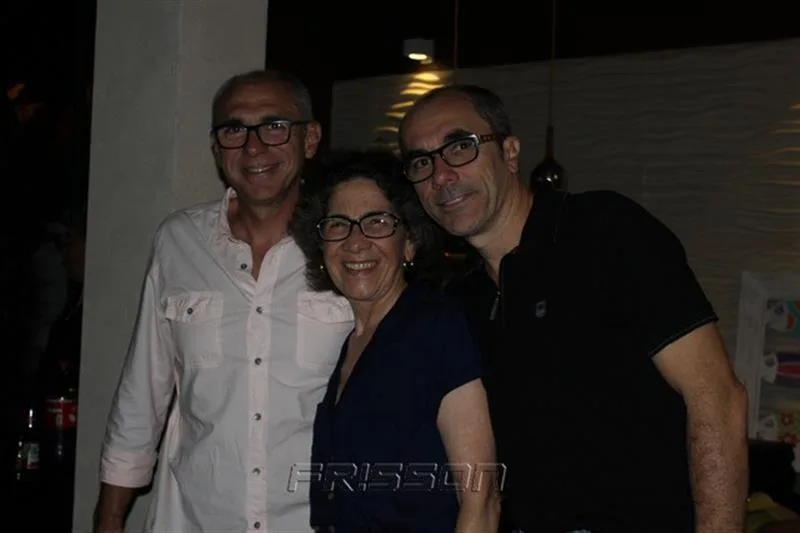 Douglas, Waldilene e Betinho Santos