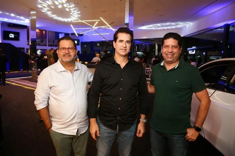 Carlo Basto, Flávio Menezes e Nivton Rocha
