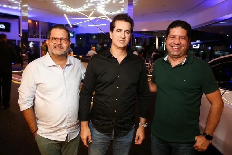 Carlo Basto, Flávio Menezes e Nivton Rocha