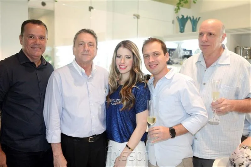 Adalberto Benevides, Marcus Vale, Raquel Macedo, Humberto Cavalcante e Joaquim Azevedo