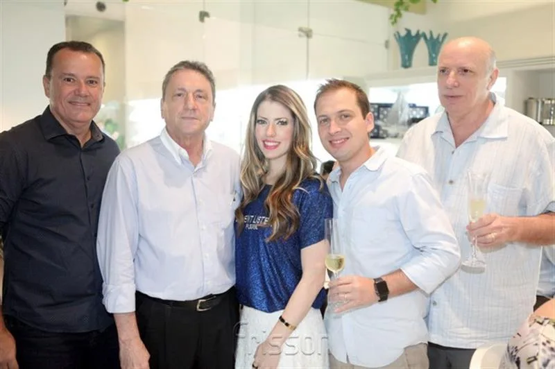 Adalberto Benevides, Marcus Vale, Raquel Macedo, Humberto Cavalcante e Joaquim Azevedo