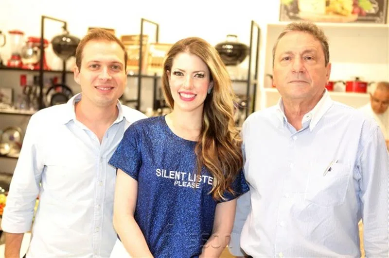 Humberto Cavalcante, Raquel Macedo e Marcus Vale