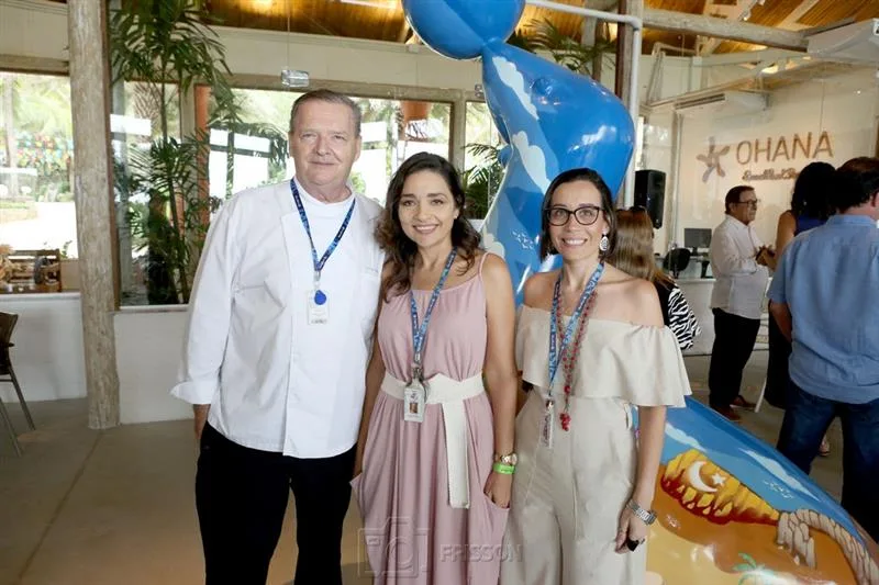 Bernard Twardy, Luciana Adriano e Luana Sebbe