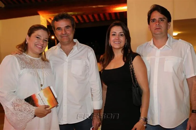 Ana Cláudia, Luis Carlos Aguiar, Georgia e Luciano Bezerra