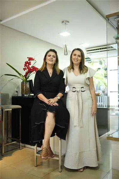 Tecia Lêda e Ana Paula