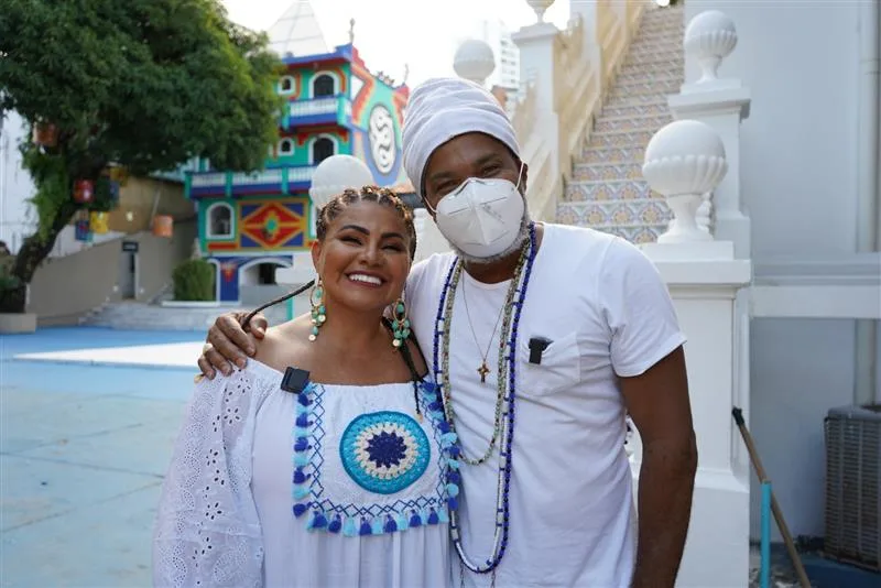 Maria Sooder e Carlinhos Brown