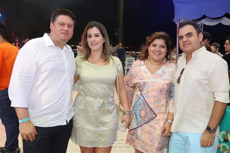 Daniel Liebmann, Andreia Vieira, Gisela Dias Branco e Herbert Vieira Junior