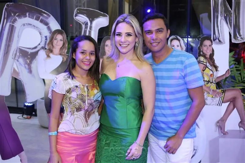 Aline Rodrigues, Gaida Dias e Marcio Moreno