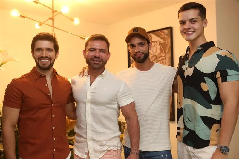 Alexandre Andrade, Fred Carioca, Júnior Timbó e William Maciel
