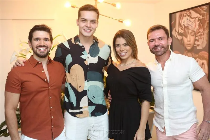 Alexandre Andrade, William Maciel, Tamyres Rodrigues e Fred Carioca