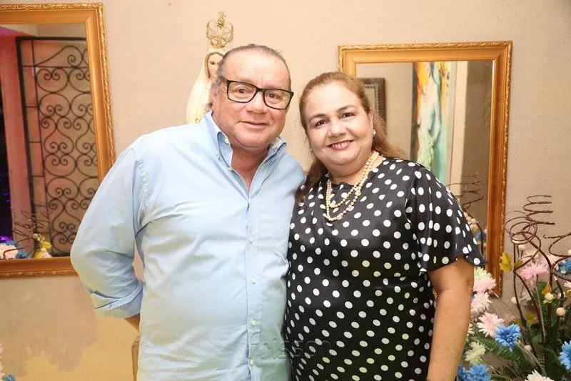 Augusto Diógenes e Patrícia Philomeno