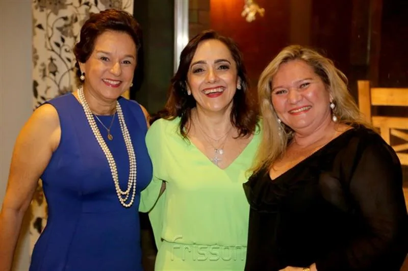 Cândida Figueiredo, Denise Sanford e Beth Pessoa