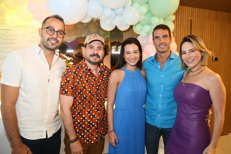 Igor Brito, Miguel Filho, Sofia Valim, Flavio Furtado e Gaída Dias