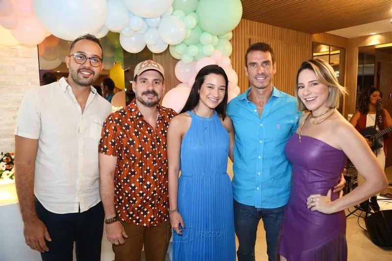 Igor Brito, Miguel Filho, Sofia Valim, Flavio Furtado e Gaída Dias