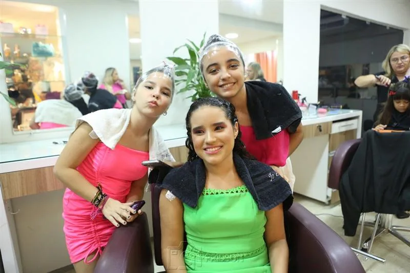 Maria Eduarda, Rebeca Ribeiro e Isabele Zeneide