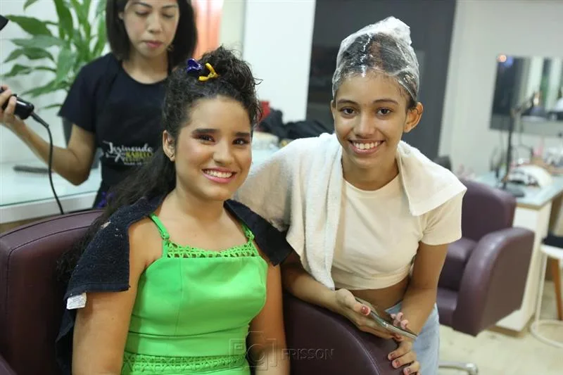 Rebeca Ribeiro e Maria Eduarda Costa