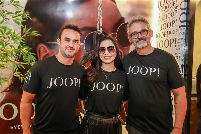Bruno Santile, Jamila Araujo e Ricardo Maia