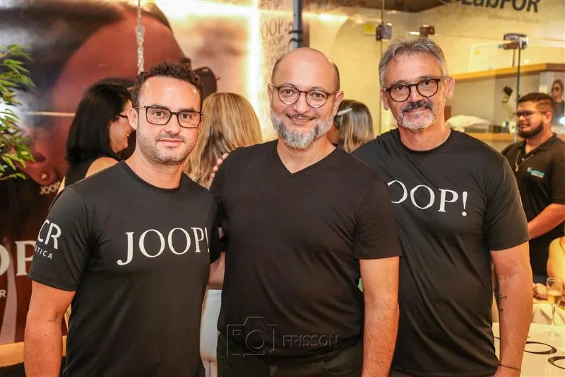 Bruno Santile, Jansem Araujo e Ricardo Maia