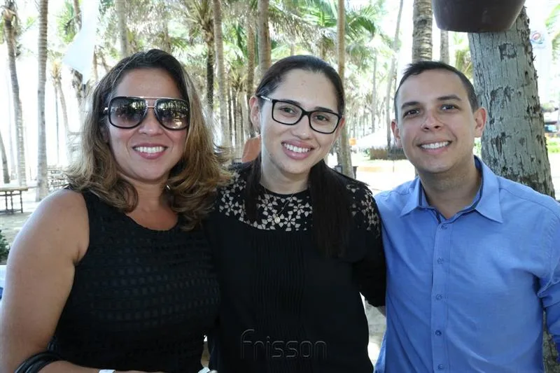 Marcia Feitosa, Pâmera Cavalcante e Gabriel Campelo