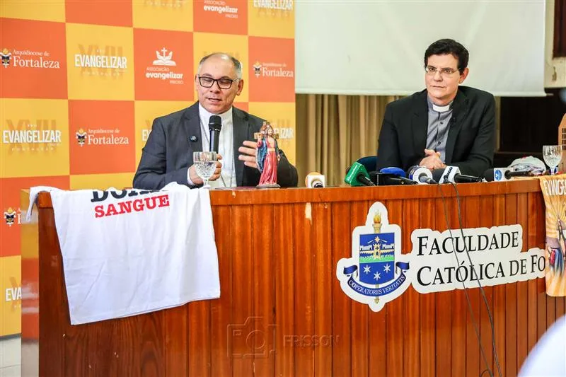 Dom Gregorio Paixão e Reginaldo Manzotti