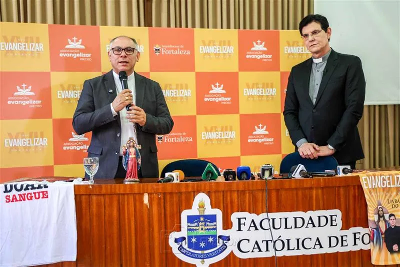 Dom Gregorio Paixão e Reginaldo Manzotti