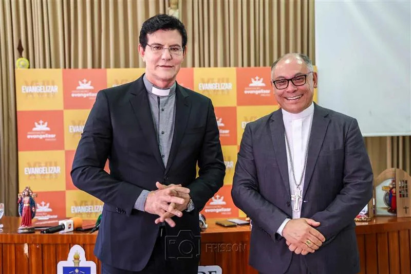 Dom Gregorio Paixão e Reginaldo Manzotti