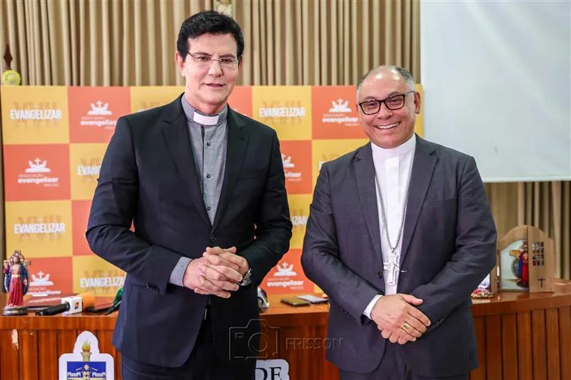 Dom Gregorio Paixão e Reginaldo Manzotti