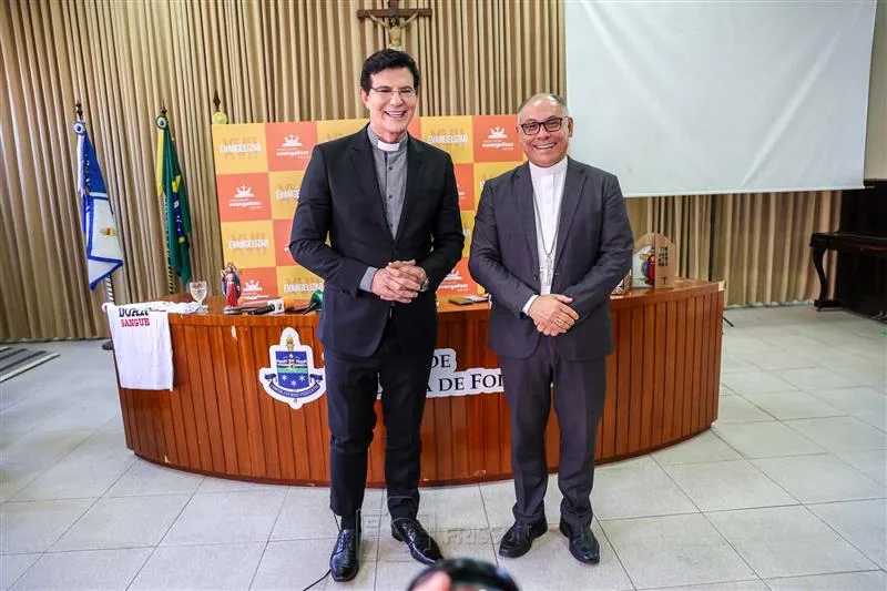 Dom Gregorio Paixão e Reginaldo Manzotti
