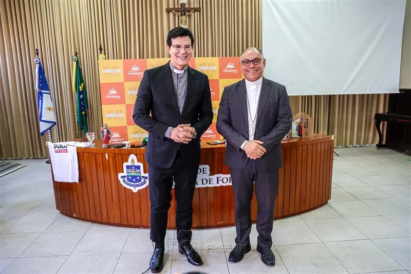 Dom Gregorio Paixão e Reginaldo Manzotti