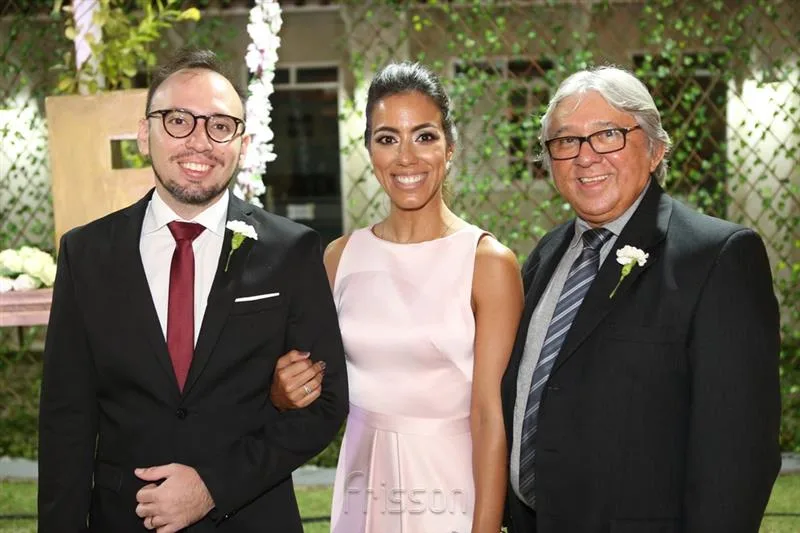 Andre, Ingrid Carvalho e Renato Peixoto
