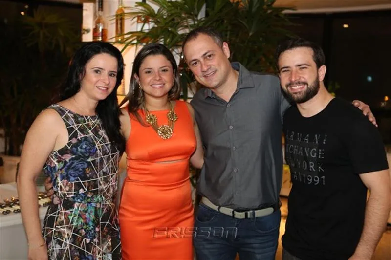 Denise Nunes, Lia Aragão, Victor Madruga e Paulinho Aragão