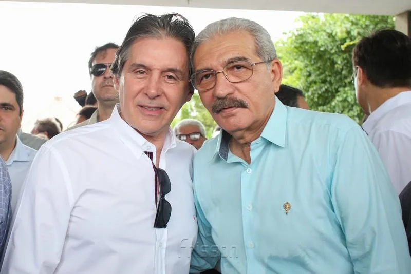 Eunício Oliveira e Walter Cavalcante