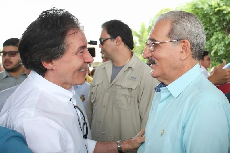 Eunício Oliveira e Walter Cavalcante