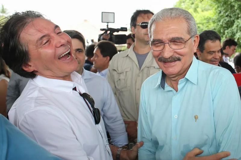 Eunício Oliveira e Walter Cavalcante