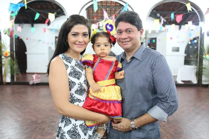 Carla, Suzana e Evilásio Leobino