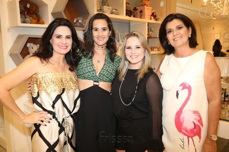 Conceição Garcez, Marina Ary, Anelise Franco e Marcia Aguiar