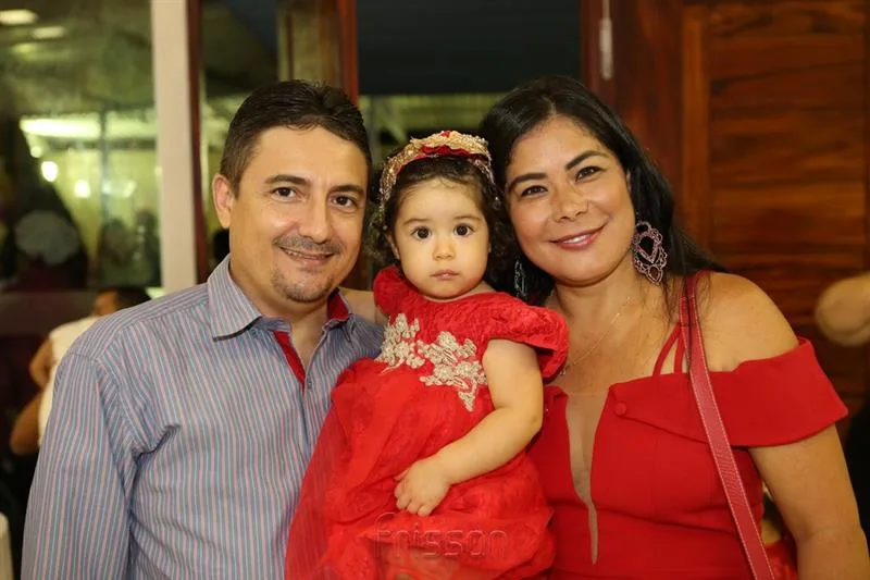 Alex, Sofia e Lana Nobre
