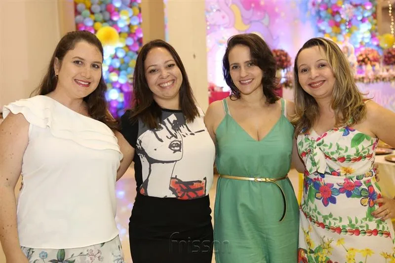 Amanda Mendes, Claudia Monteiro, Rose Trigueiros e Fabiana Felix