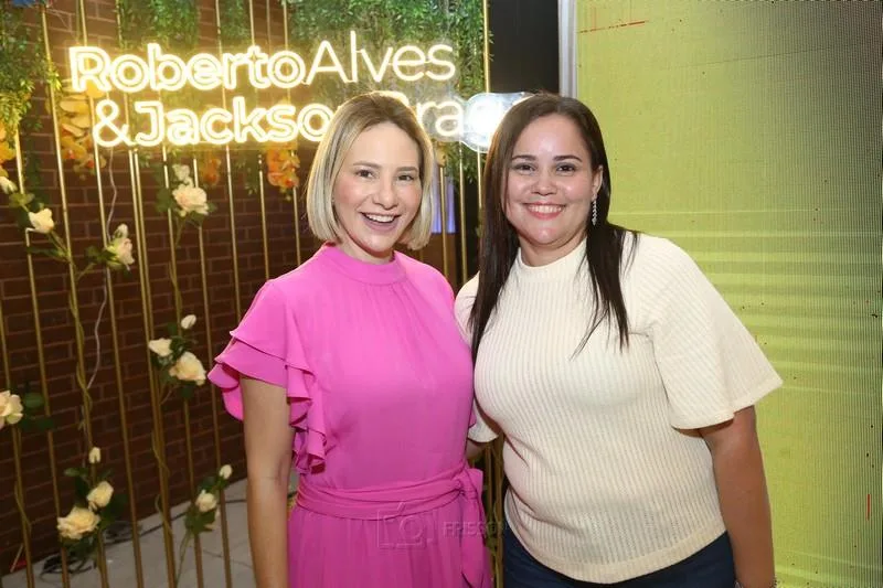 Gaída Dias e Fernanda Leite