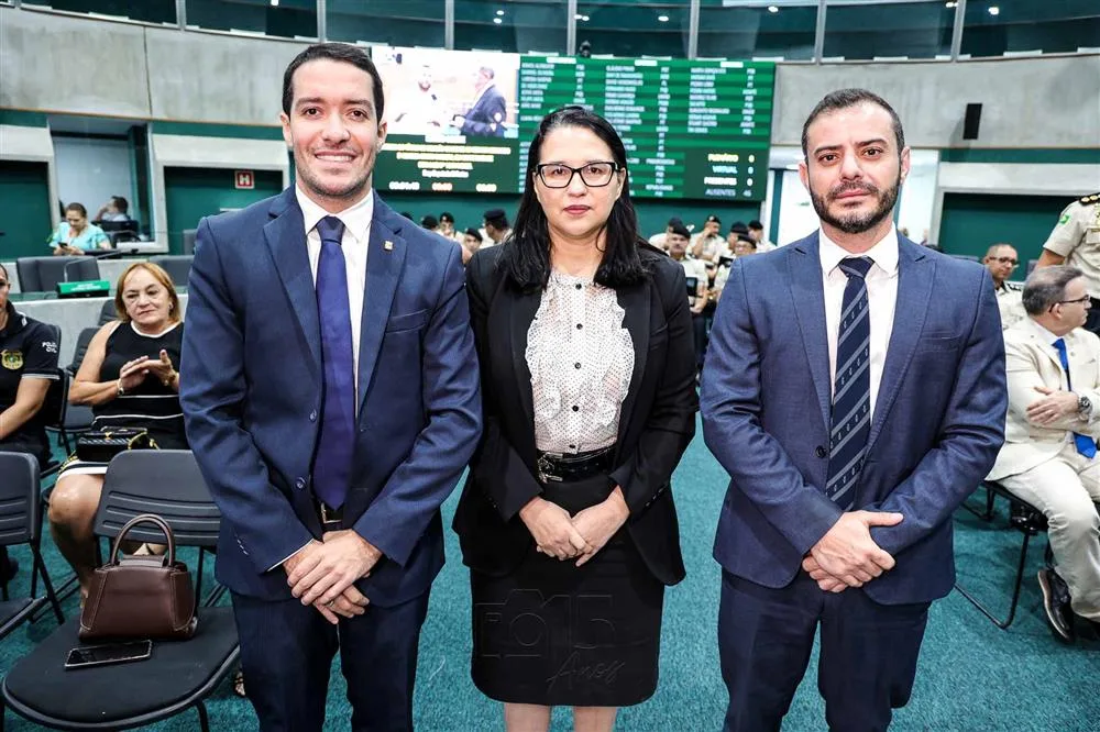 Icaro Coelho, Claudia Guia e Daniel Coelho