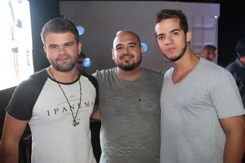 André Guerreiro, Marcan Sabino e Davi Simplício