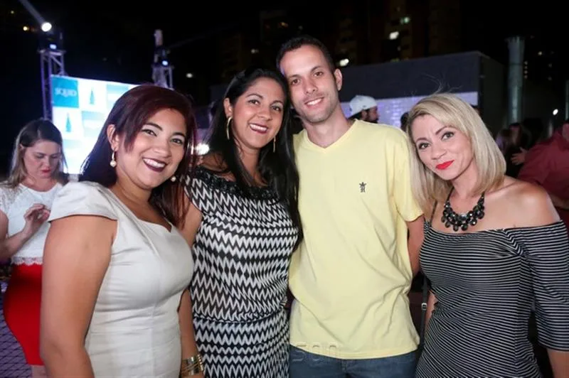 Carol Carvalho, Erica de Almeida, Junior Michael e Edna Freitas