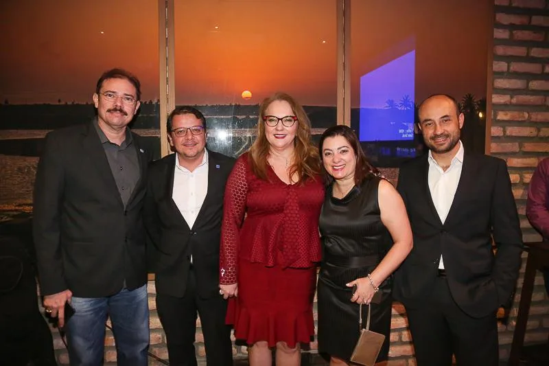 Abrahão Lucena, Marcelo Frias, Luiziane Cavalcante, Cynthia Pereira e Arthur Lima