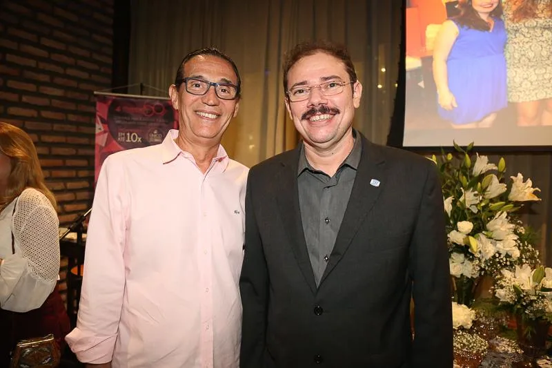 Aristófanes Canamary e Abrahão Lucena