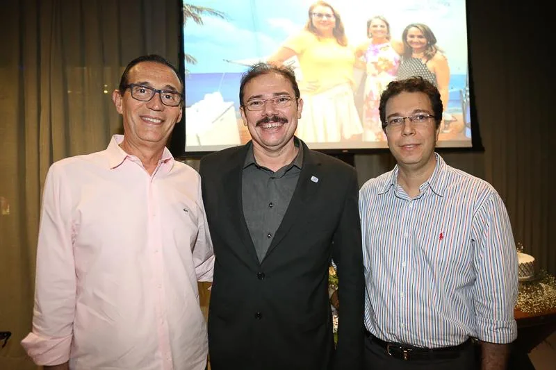 Aristófanes Canamary, Abrahão Lucena e Edmar Guedes