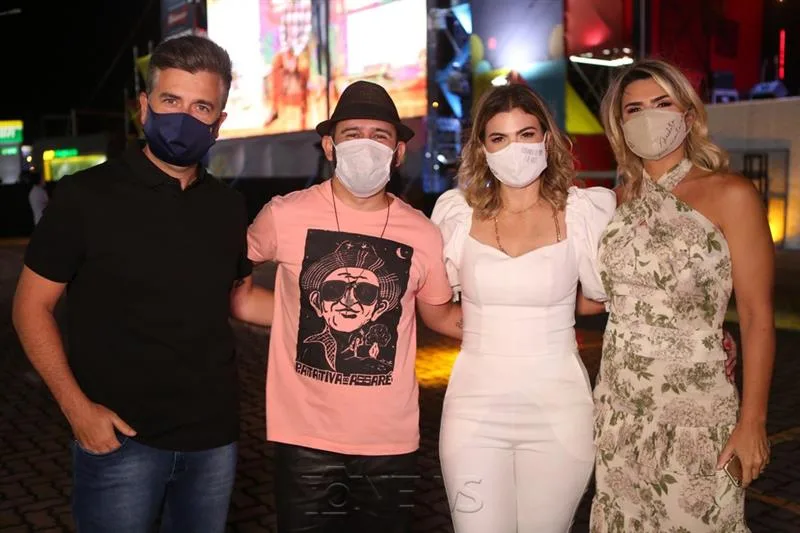 Alexandre Pereira, Braulio Bessa, Lili e Ana Cristina Meira