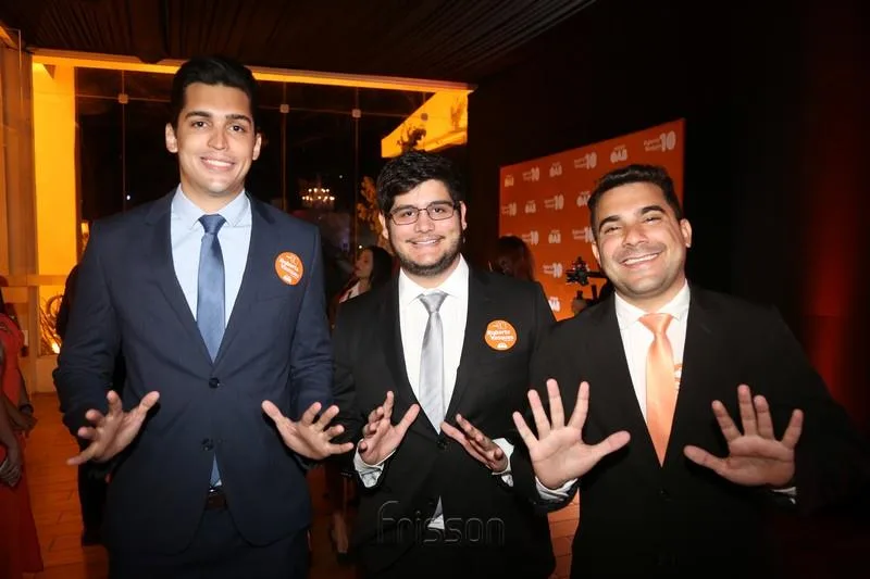 Caio Teixeira, Davi Vasconcelos e Bruno Chastinet