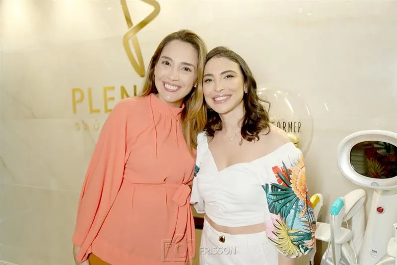 Clarissa Capistrano e Lia Albuquerque